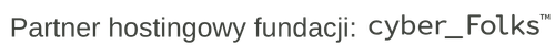 Partner hostingowy fundacji cyber_Folks TM